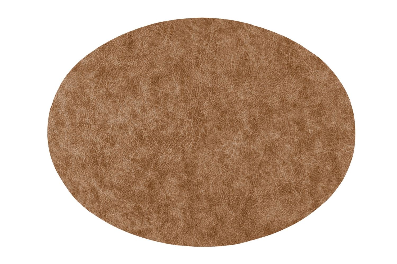 Tovaglietta Ovale Finta Pelle 33x45 cm Bronzo - Tirolix