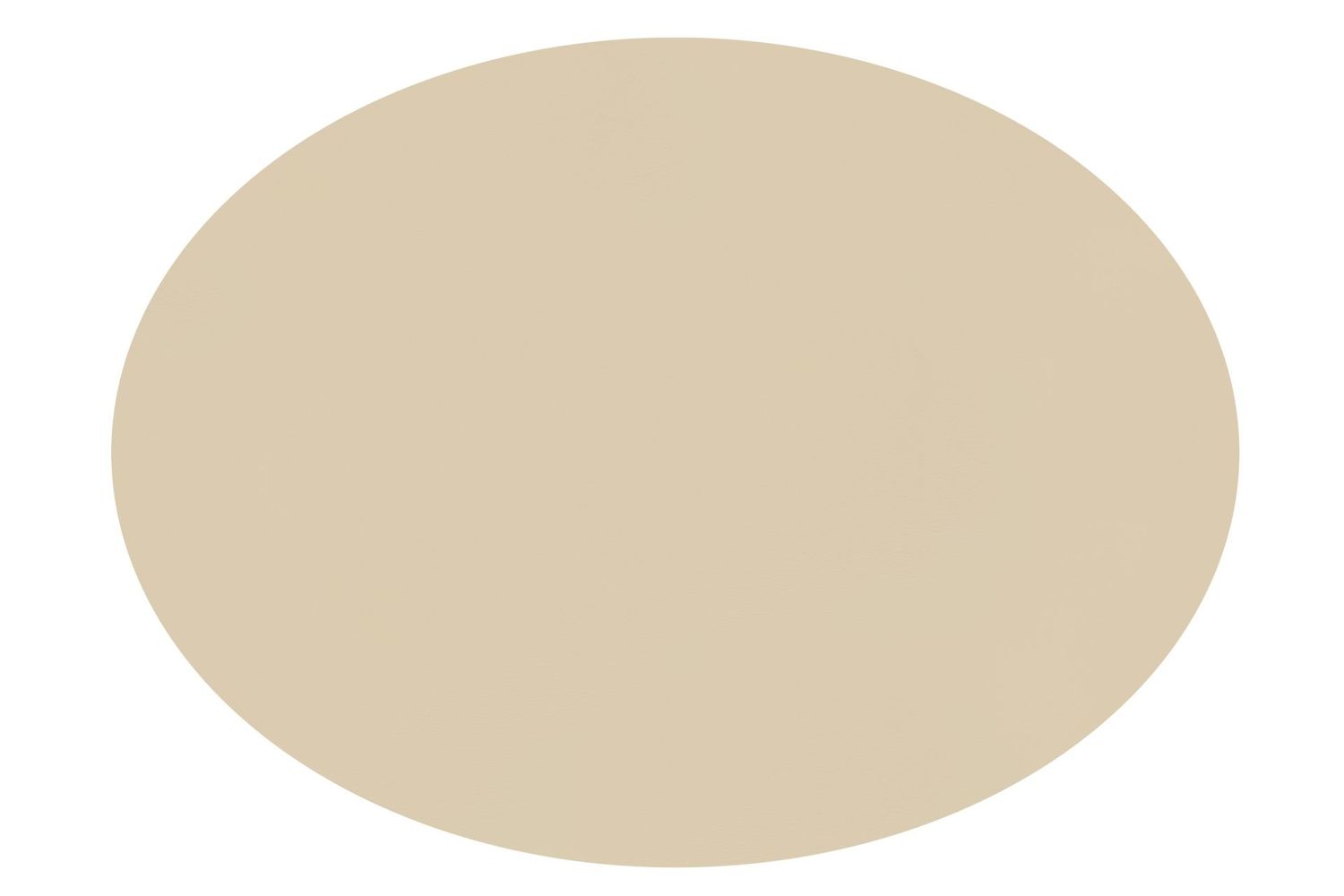 Tovaglietta Togo Ovale 33x45 cm Avorio - Tirolix