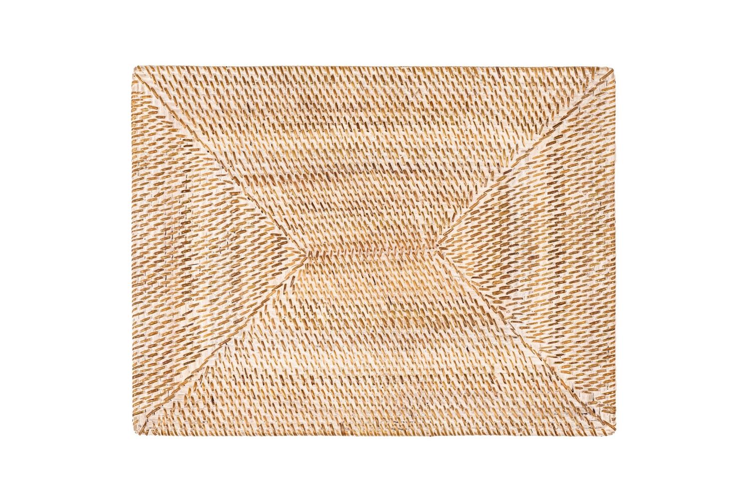 Tovaglietta Rattan 30x40 cm Bianca - Tirolix
