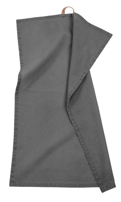 Canovacci/Strofinacci in Tinta Unita 3 Pezzi 50 x 70 cm Grigio - Tirolix