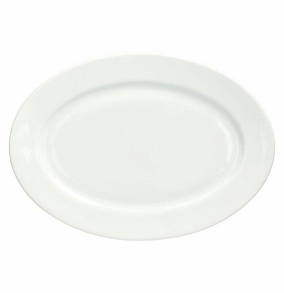 Piatto ovale piano 37 x 26,3 cm Ambiente - Tognana