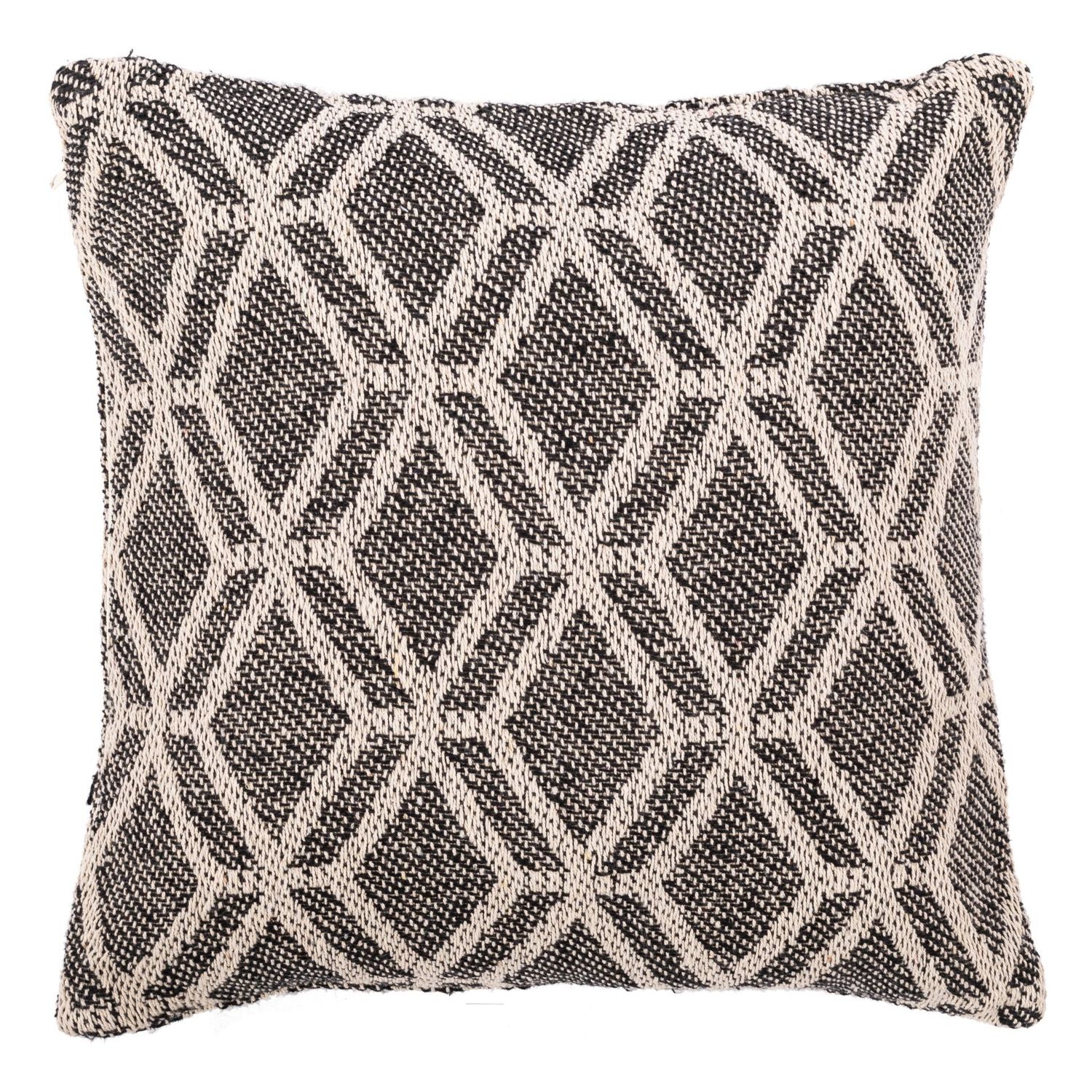 Cuscino Geometrico 45 x 45 cm Grigio - Tirolix