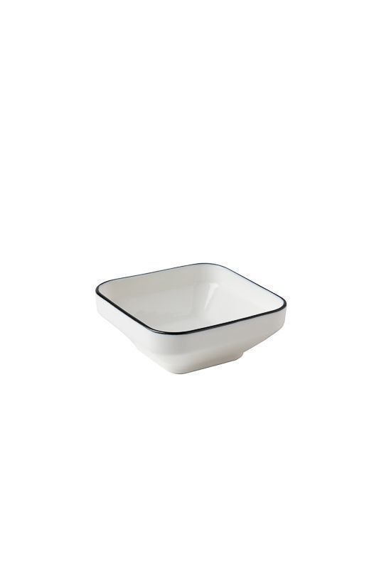 Coppetta Finger Impilabile 8 x 8 x 3 cm Filo Nero - Table Top