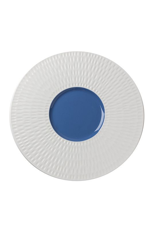 Piatto Presentazione 30,5 x 1,5 cm Int 12,5 cm Blu Touch Me - Table Top