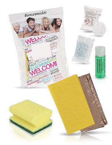 Kit Pulizia per Appartamenti 9, 50 Pezzi - Tirolix