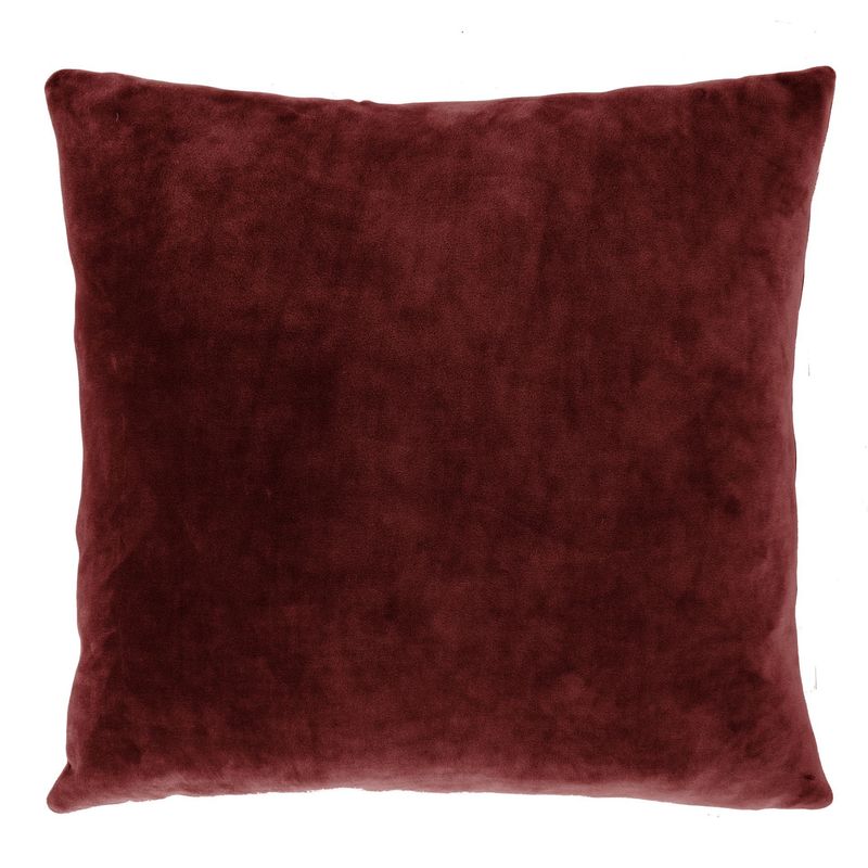Cuscino in Velluto 45 x 45 cm Rosso - Tirolix