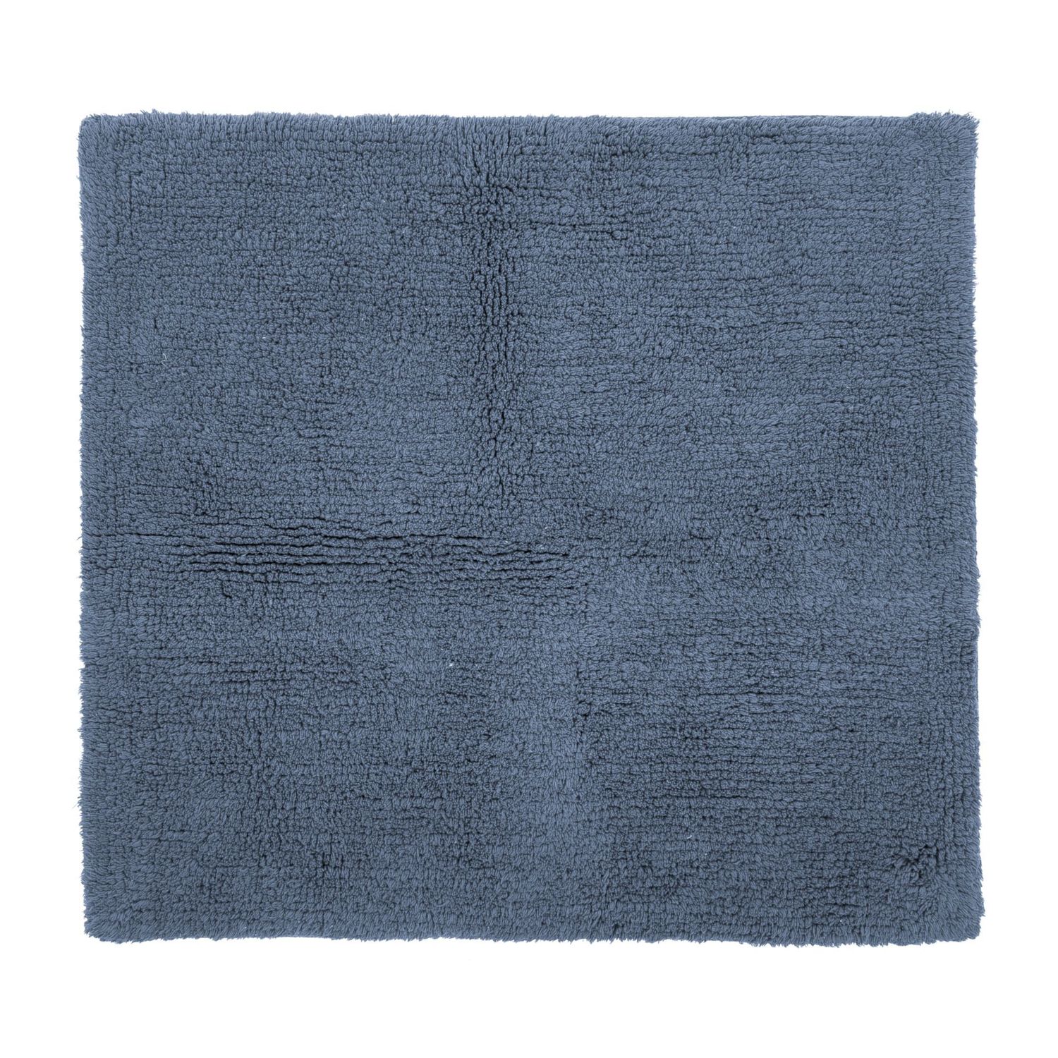 Tappeto da Bagno in Spugna 60 x 60 cm Blu Pietra - Tirolix