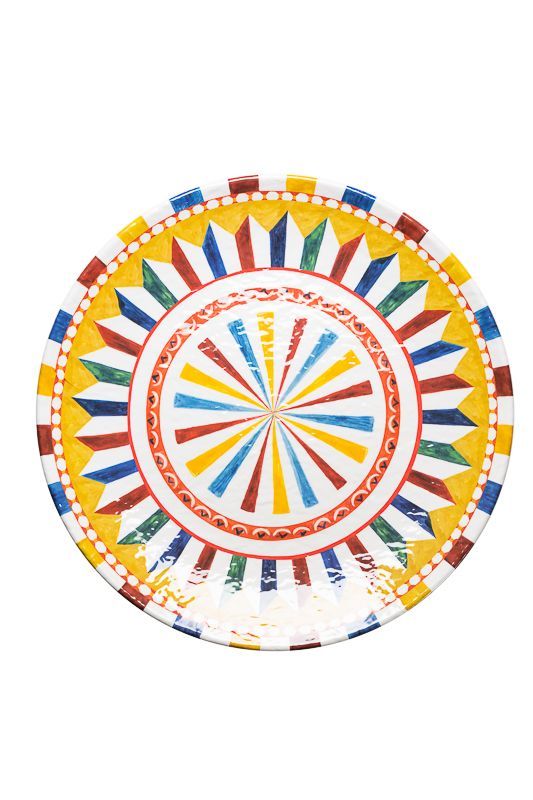 Vassoio Melamina Tondo 45 x 4,5 cm Carosello - Table Top