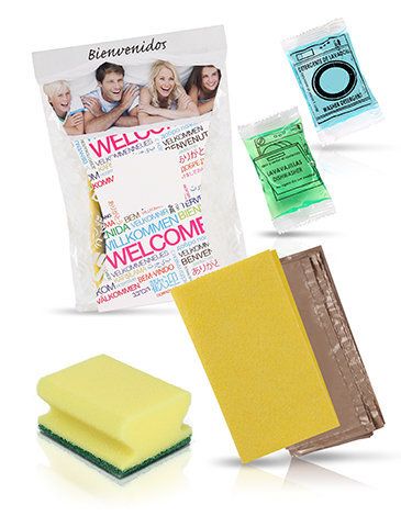 Kit Pulizia per Appartamenti 3, 50 Pezzi - Tirolix