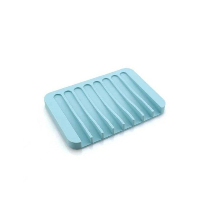 Vassoio Flessibile in Silicone 11 x 11 cm Turchese - Tirolix