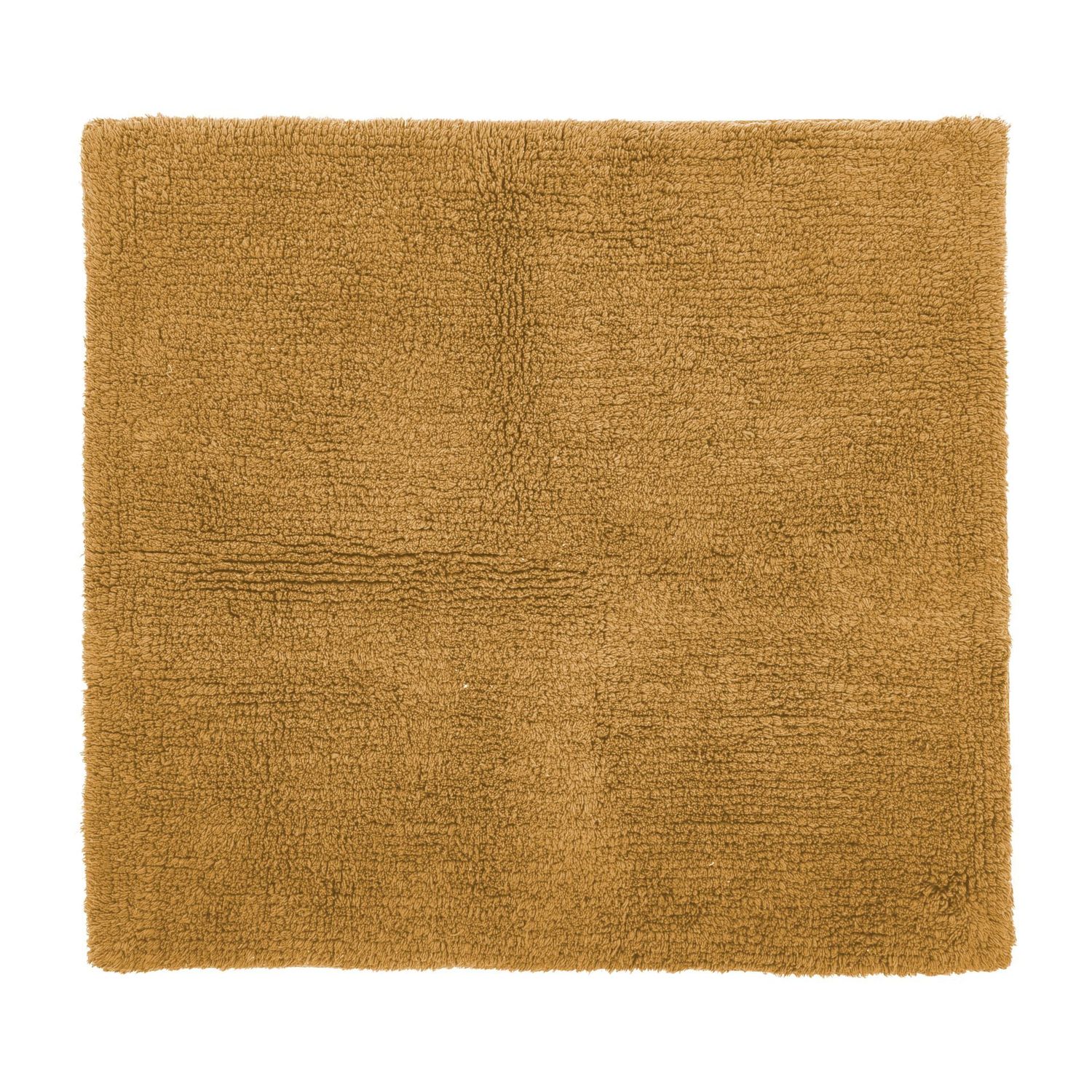 Tappeto da Bagno in Spugna 60 x 60 cm Senape Cammello - Tirolix