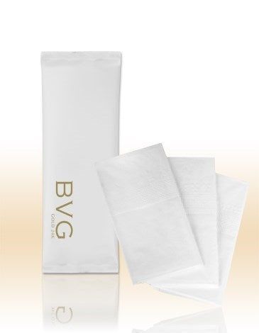 Set 500 Pezzi Set di 3 Fazzoletti Gold 24K - Tirolix