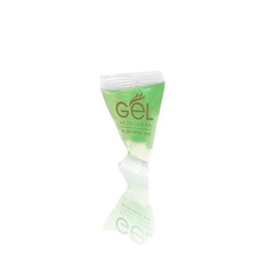 Set 1000 Pezzi Bustina Piramidale di Gel Doccia Aloe Vera 15 ml 100% Nature - Tirolix