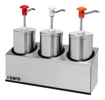Dispenser per Salse 3 x 2,25 l PD-006 - Saro