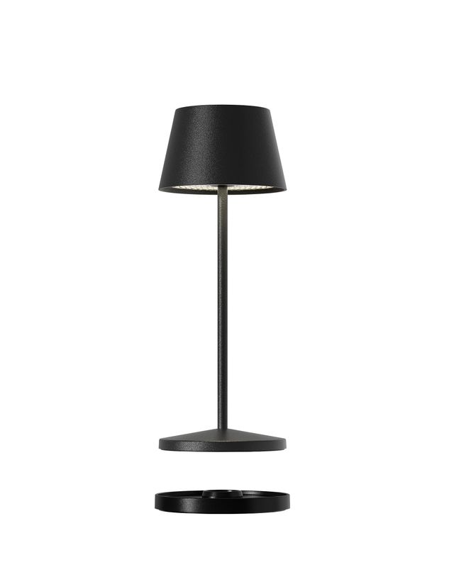 Lampada da Tavolo Ricaricabile LED, Nero - Seoul Micro RC - Villeroy &amp; Boch
