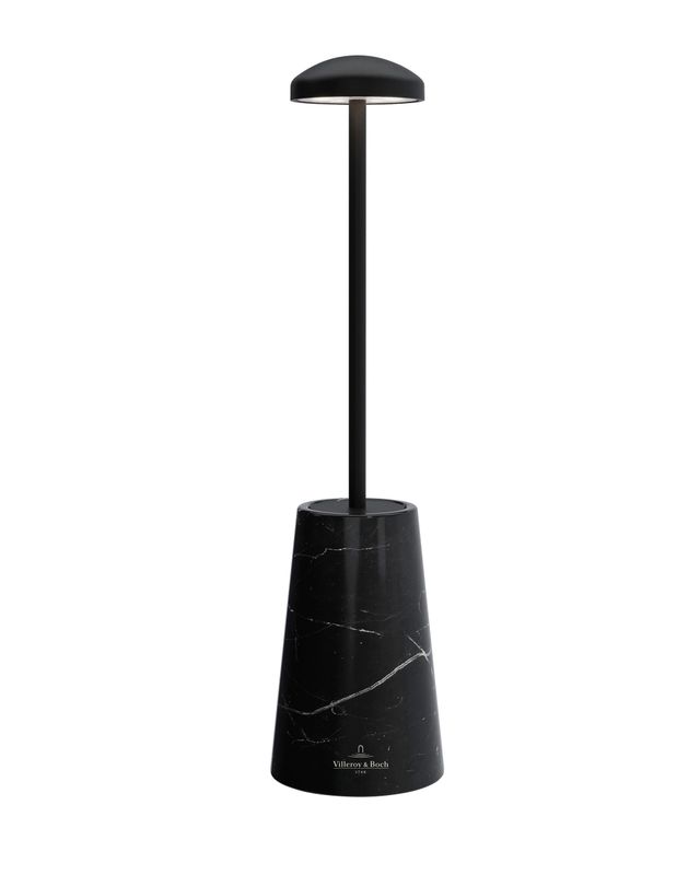 Lampada da Tavolo Ricaricabile LED, Nero - Siena - Villeroy &amp; Boch