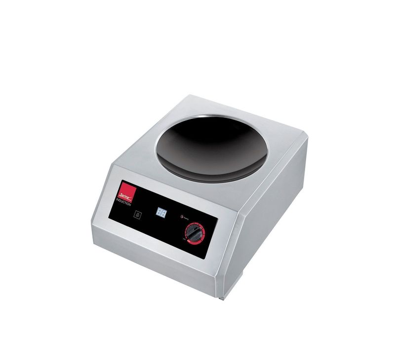 Fornello a induzione per wok 3,5 kW 52 x 38,5 cm Induction - Spring