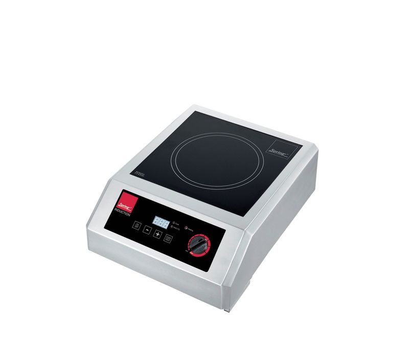 Fornello a induzione 3,5 kW 52 x 38,5 cm Induction - Spring