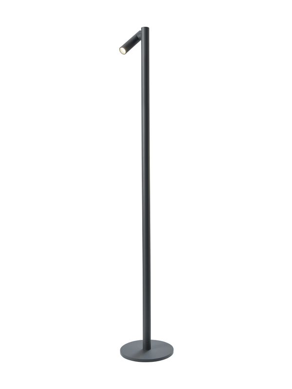 Lampada da Terra Tubo LED Antracite 120 cm - Sompex