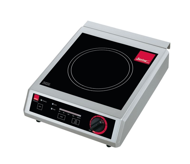 Fornello a induzione 2,5 kW 42,5 x 33 cm Induction - Spring