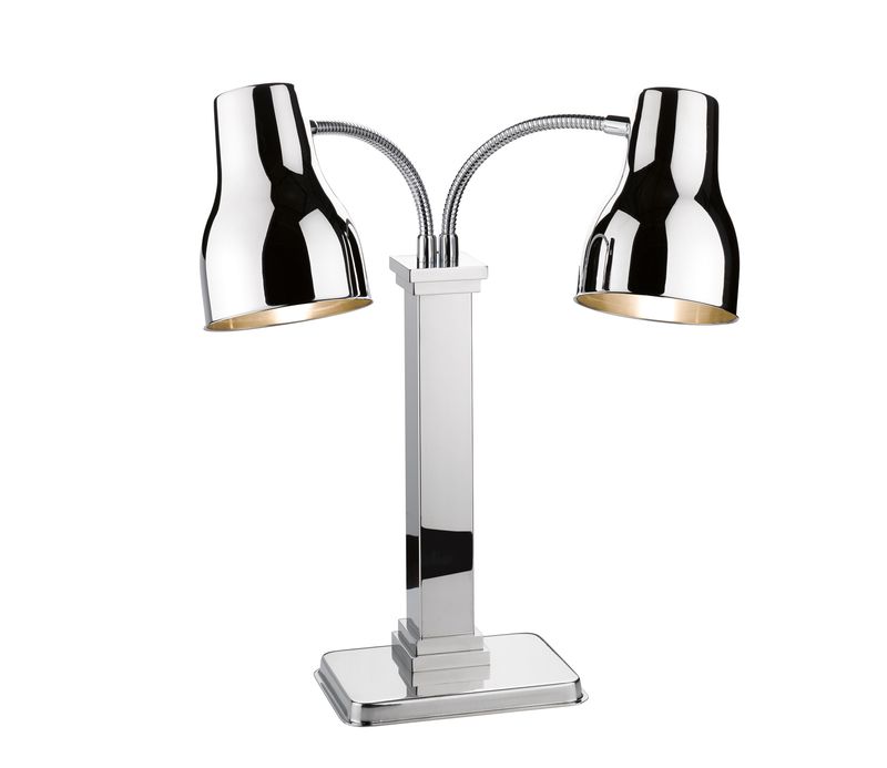 Lampada riscaldante doppia 2 x 250 W Rondo - Spring