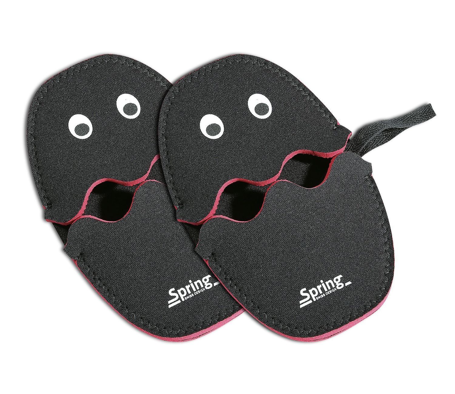 Protezione maniglie nere/rosse "Ghost" Spring Grips - Spring
