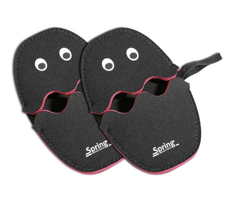 Protezione maniglie nere/rosse "Ghost" Spring Grips - Spring