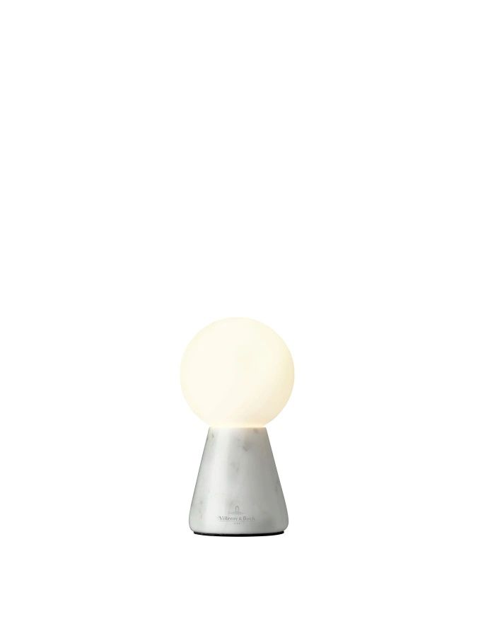 Lampada da tavolo Carrara LED Bianco 13 cm - Villeroy &amp; Boch