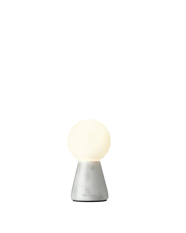 Lampada da tavolo Carrara LED Bianco 13 cm - Villeroy &amp; Boch