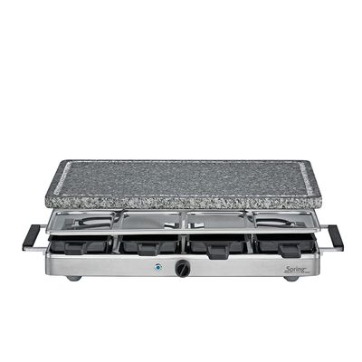 Raclette con piastra in granito 48 x 27 cm Raclette8 Classic - Spring