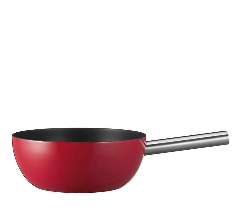 Fonduta rossa 23 cm Aluminium Induktion - Spring