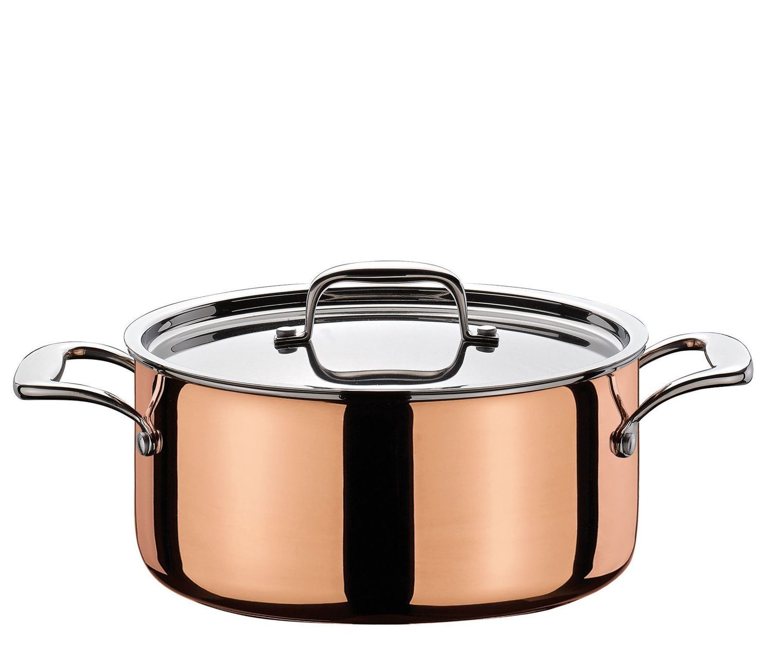 Pentola bassa con coperchio 24 cm Culinox - Spring
