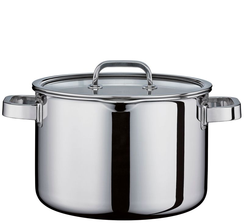 Pentola alta con coperchio 24 cm Finesse2+ - Spring