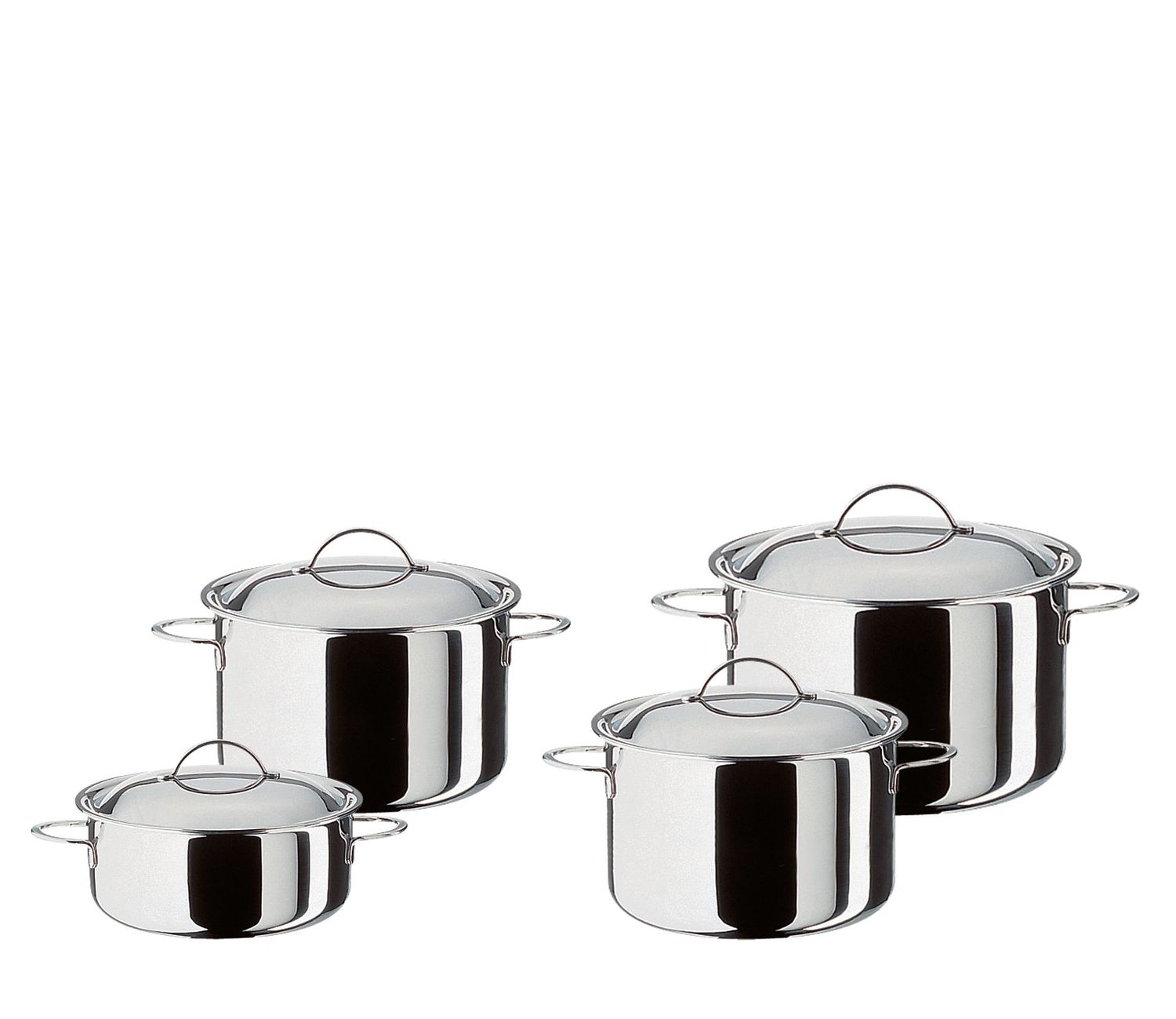 Set di pentole 4 pezzi Cristal - Spring