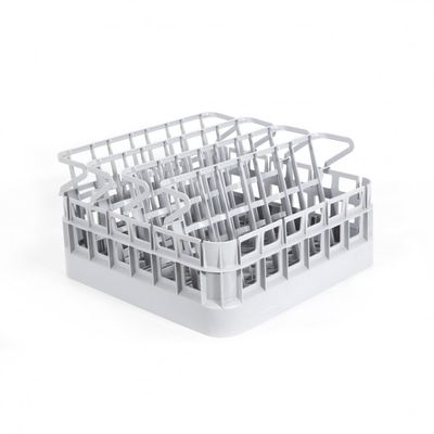 Cesto inclinato in plastica 40 x 40 cm - Sammic