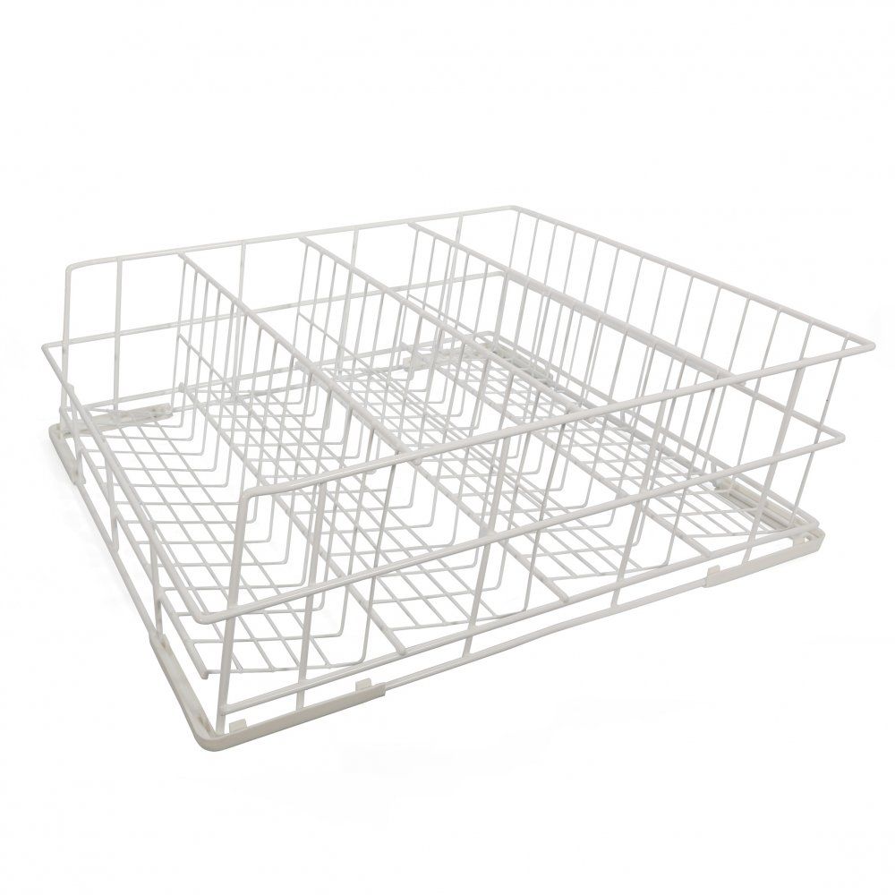 Cesto inclinato in filo metallico 50 x 50 cm - Sammic