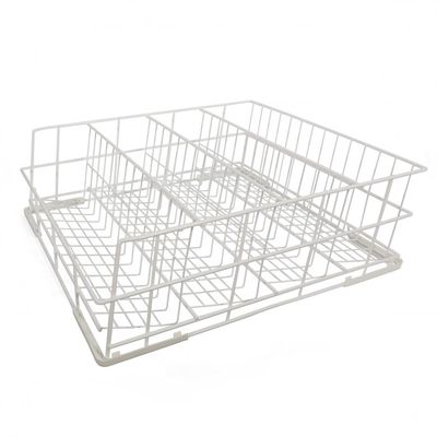 Cesto inclinato in filo metallico 50 x 50 cm - Sammic