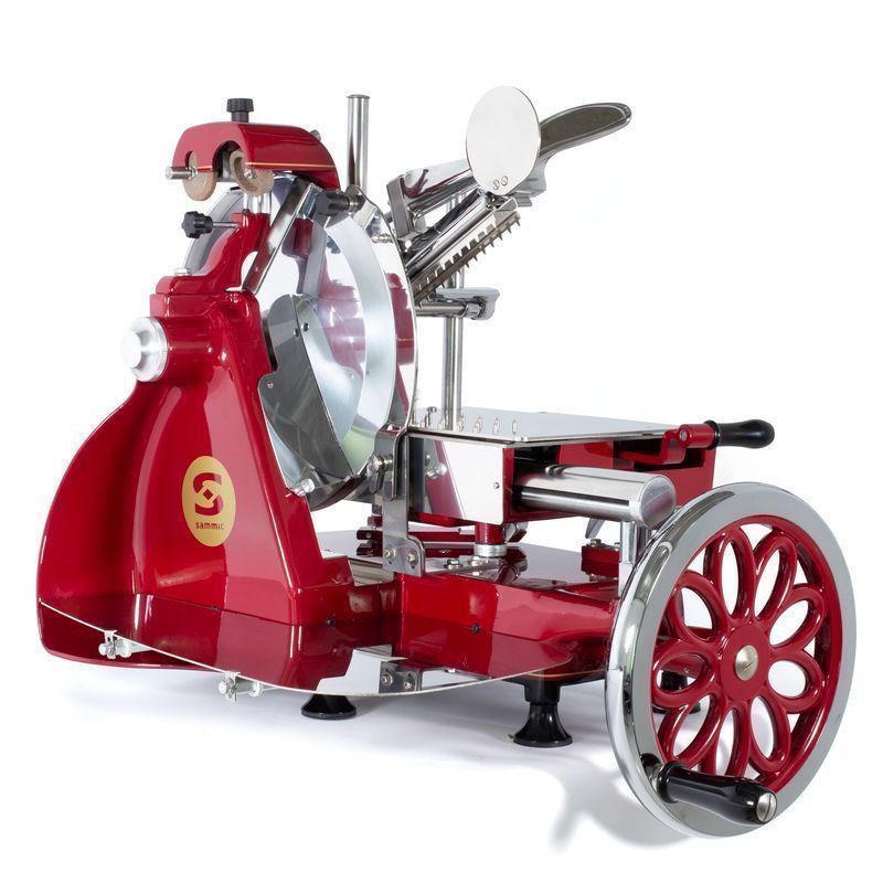 Affettatrice manuale a volano VS-300R Rosso - Sammic