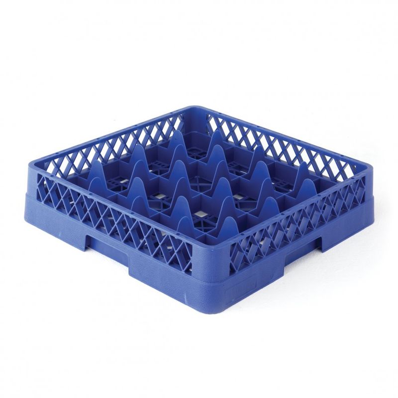 Cesto base 16 posti 50 x 50 x 10 cm Blu - Sammic