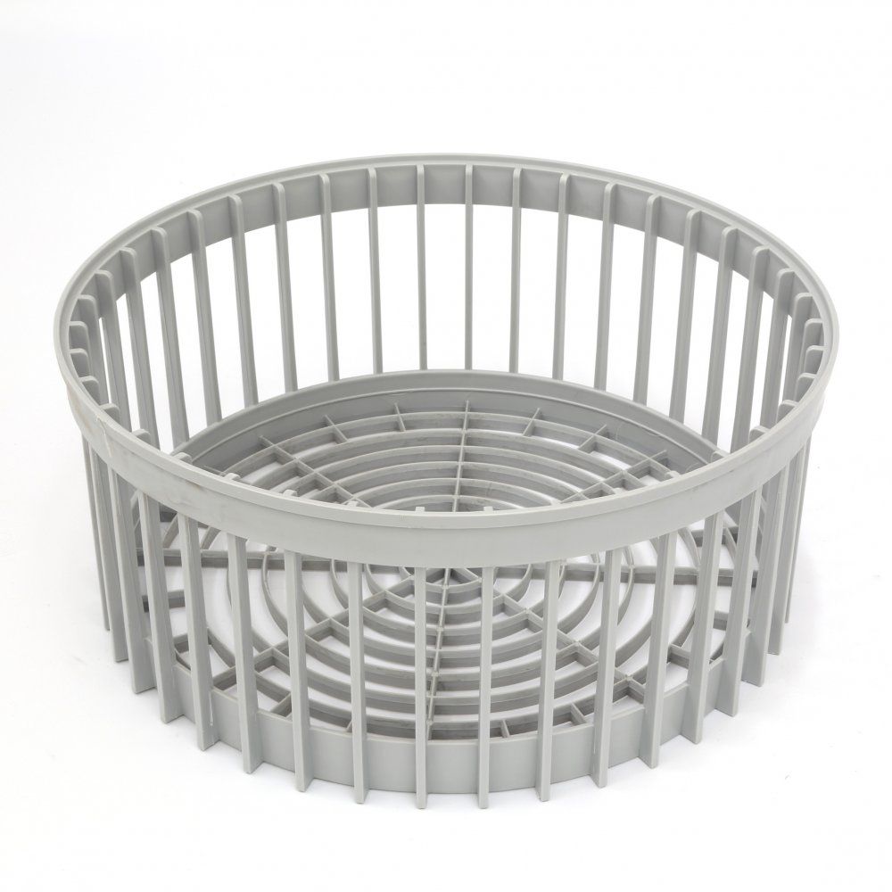Cesto rotondo 38 x 17 cm Grigio - Sammic