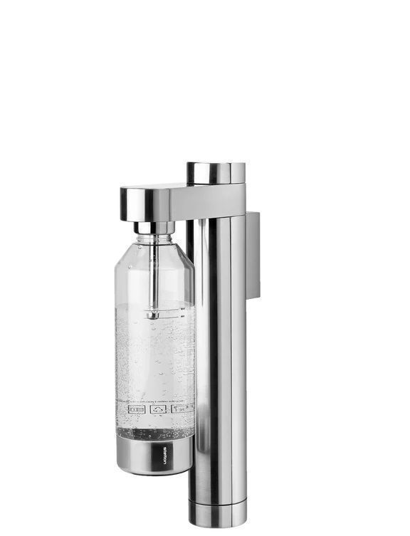 Erogatore d'acqua frizzante a parete 42 x 19.5 cm Acciaio - Stelton