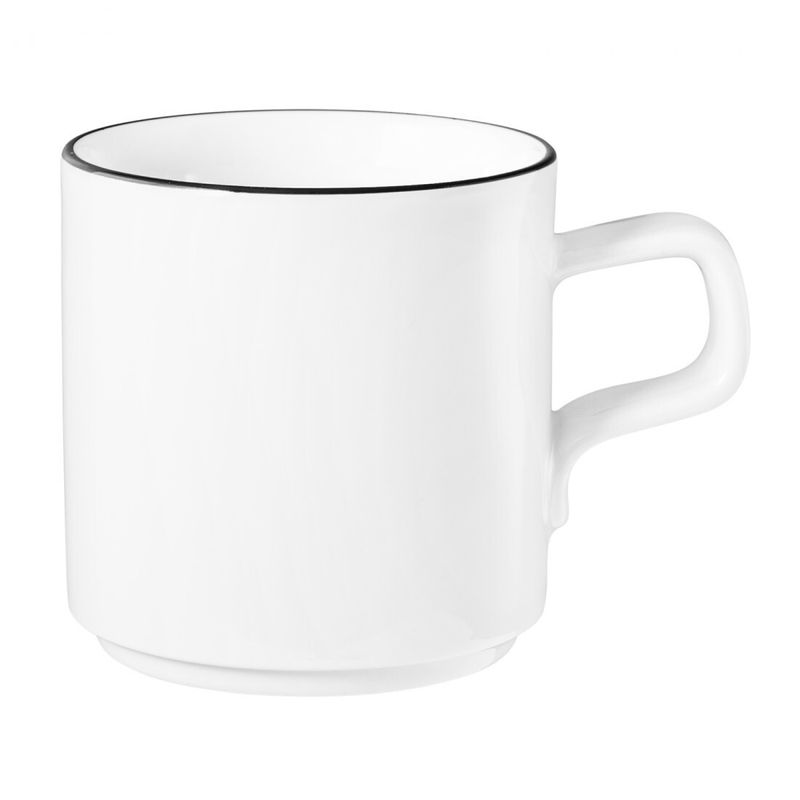 Tazza con manico 0,28 l, Nero - Good Mood - Seltmann