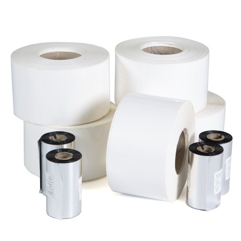 Etichette+Ribbon stampante per SU (5000 da 55 x 45 mm) - Sammic
