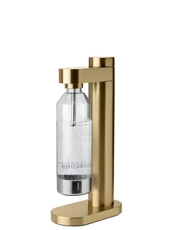 Erogatore d'acqua frizzante 42 x 22 cm Ottone spazzolato - Stelton