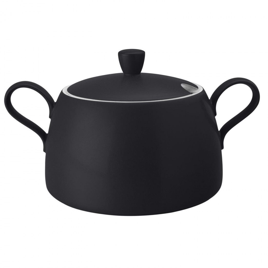 Ciotola con coperchio 3,00 l, Nero - Fashion - Coupe Fine Dining - Seltmann