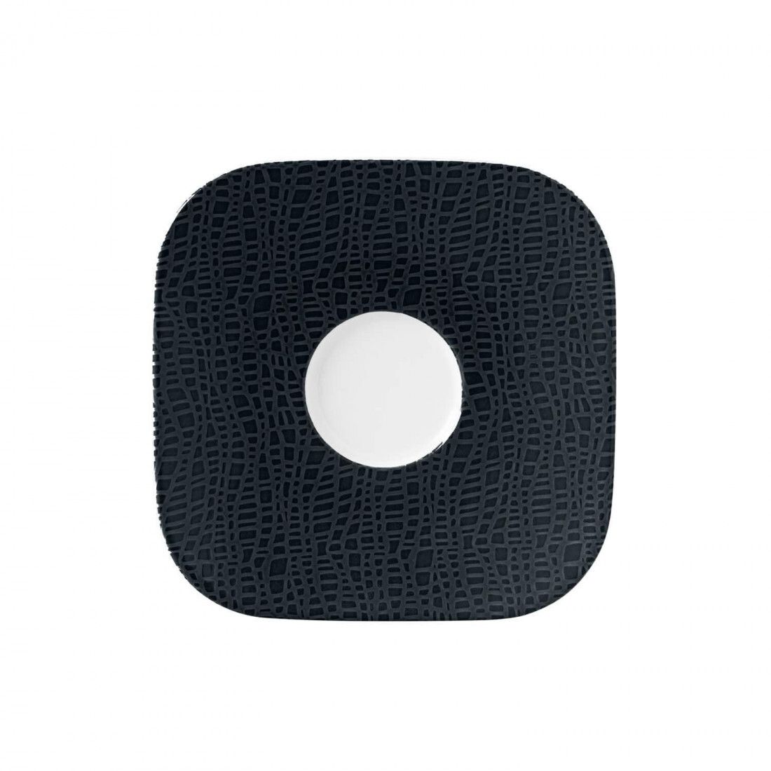 Sottotazza Kombi quadrata piccola 13x13 cm M5387, Nero - Fashion - Coupe Fine Dining - Seltmann