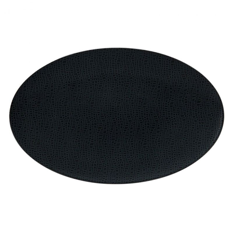 Piatto Coupe 40x25,5 cm M5379, Nero - Fashion - Coupe Fine Dining - Seltmann