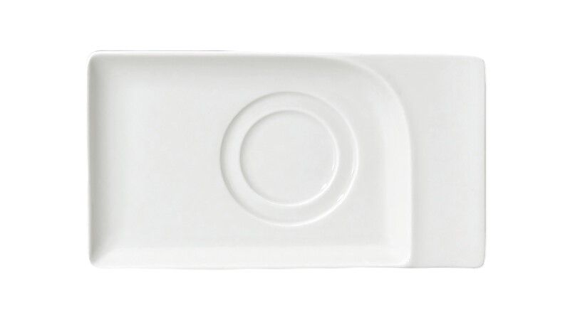 Piatto Rettangolare a Doppio Specchio 20 x 11 cm Fine Dining - Schönwald