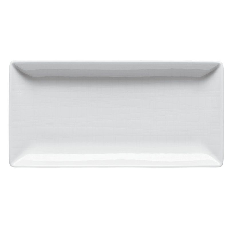 Coppa Rettangolare 20 x 10 cm Mesh Bianco - Rosenthal