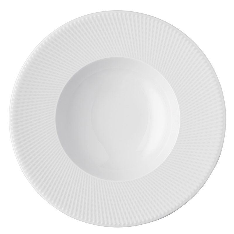 Piatto Fondo con Falda 28 cm Blend Bianco - Rosenthal